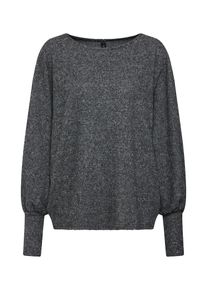 Y.A.S, Damen Oversized Pullover 'FLOSS LOOSE', Dunkelgrau