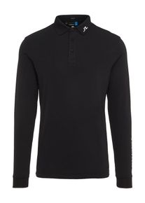 J. Lindeberg J.Lindeberg, Herren Poloshirt 'M Tour Tech LS reg TX Jersey', Schwarz