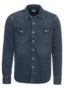 Levi's LEVI'S, Herren Jeanshemd 'Barstow Western', Blue Denim