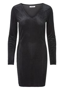 Pieces, Damen Kleid, Schwarzmeliert