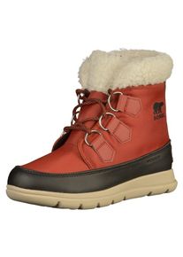 Sorel, Damen Stiefelette, Rostrot / Schwarz / Wollwei&szlig;