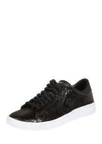 Converse, Damen Sneaker Low mit Reptiloptik, Schwarz