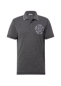 Tom Tailor, Herren Shirt, Basaltgrau / Weiß