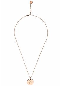 Liebeskind Berlin, Damen Kette mit Anhänger 'LJ-0080-N-45', Rosegold