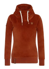 Naketano, Damen Sweatshirt 'Schmierlappen Mack', Braun