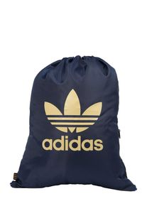 adidas originals, Herren Turnbeutel 'TREFOIL', Navy / Goldgelb