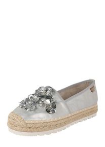 Tom Tailor, Damen Espadrilles, Silber
