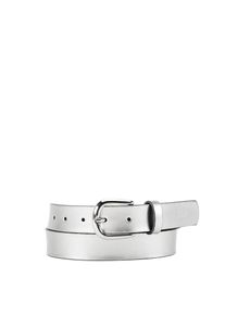 s.Oliver RED LABEL, Damen Lackg&uuml;rtel, Silber