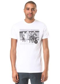 Iriedaily, Herren T-Shirt 'Funky Chicken', Weiß