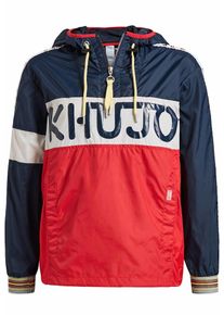 Khujo, Damen Jacke 'Eliana', Navy / Hellrot / Weiß