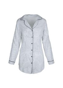 Lingadore, Damen Nachthemd 'Sky', Nachtblau / Wei&szlig;