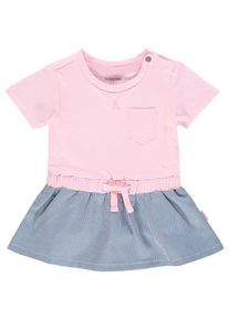 Noppies, Mädchen Kleid 'Royalton', Dunkelblau / Altrosa / Weiß