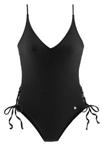 Lascana, Damen Badeanzug, Schwarz