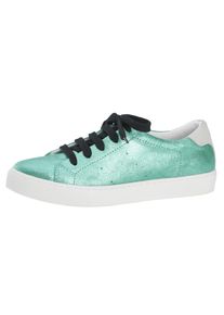 Heine, Damen Sneaker, Jade / Schwarz / Wei&szlig;