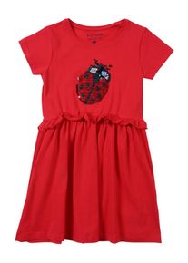 Blue Seven, Mädchen Kleid, Mischfarben / Rot