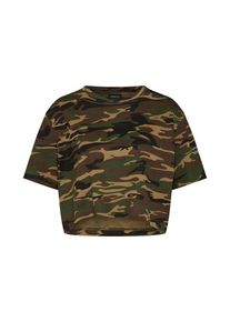 Urban Classics, Damen T-Shirt, Gr&uuml;n / Schwarz