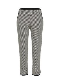 MAX & Co. MAX&Co., Damen Hose 'PAGODA', Creme / Schwarz