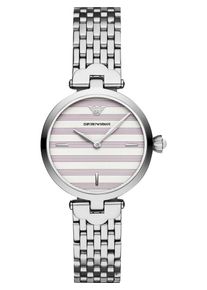Emporio Armani, Damen uhr, Pastelllila / Silber / Weiß