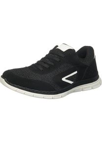 Rieker, Herren Sneaker, Schwarz / Wei&szlig;