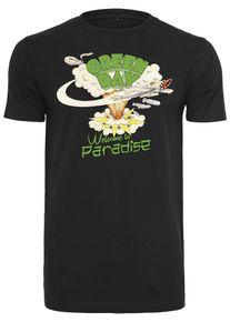 Mister Tee, Herren T-Shirt 'Green Day Paradise', Mischfarben / Schwarz