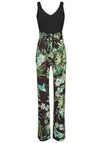 Nicowa, Damen Jumpsuit, Gr&uuml;n / Schwarz