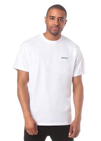 Carhartt Work In Progress Carhartt WIP, Herren Script Embroidery T-Shirt, Weiß