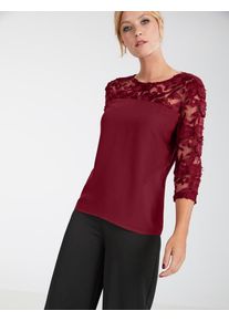 Taifun, Damen Blusenshirt, Feuerrot