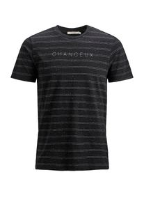 Jack & Jones JACK & JONES, Herren T-Shirt, Grau / Schwarz