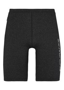 Endurance, Herren Lauftights 'Caserta XQL', Limette / Schwarzmeliert