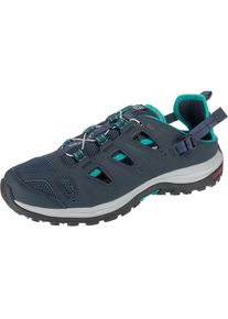 Salomon, Damen Outdoorsandalen 'ELLIPSE CABRIO', Dunkelblau / Grau / Jade