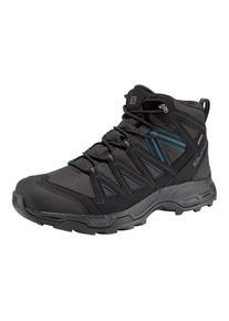 Salomon, Herren Wanderschuhe 'Hillrock Mid GTX', Rauchblau / Schwarz