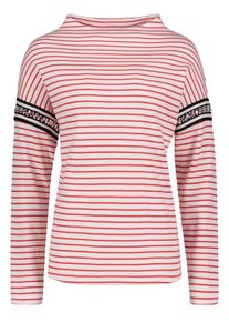 BETTY & CO Betty & Co, Damen Strickjacke, Rot / Schwarz / Weiß