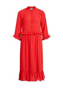 Vila, Damen Kleid, Rot