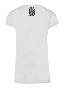 Trueprodigy, Herren T-Shirt 'Great Maori', Grau / Weiß