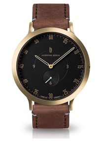 Lilienthal Berlin, Damen Unisexuhr, Braun / Gold