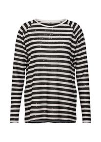 Only, Damen Shirt, Schwarz / Weiß