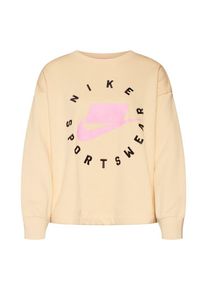 Nike Sportswear, Damen Sweatshirt, Apricot / Hellpink / Schwarz