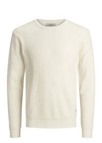 Jack & Jones JACK & JONES, Herren Pullover, Naturwei&szlig;