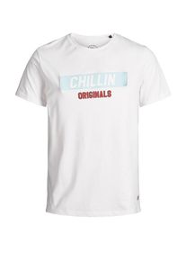 Jack & Jones JACK & JONES, Herren T-Shirt, Hellblau / Rot / Weiß
