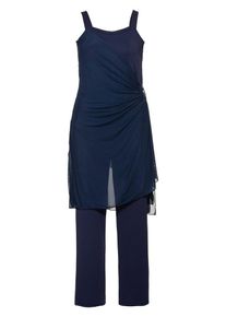 sheego Style, Damen Jumpsuit, Marine