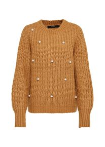 V&eacute;ro Moda VERO MODA, Damen Pullover, Karamell / Perlwei&szlig;