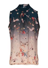 Heine, Damen Drucktop, Tanne / Mischfarben / Hellpink