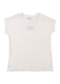 Tommy Hilfiger, M&auml;dchen Shirt 'SMALL LOGO', Wei&szlig;