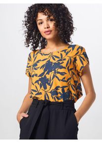 V&eacute;ro Moda VERO MODA, Damen Blusenshirt 'Vmboca', Blau / Gelb