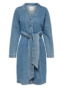 Selected Femme, Damen Kleid, Blue Denim
