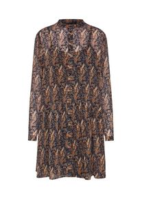 Sisters Point, Damen Kleid 'VINA-DR', Navy / Orange / Weiß