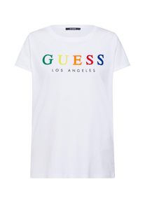 Guess, Damen Shirt, Mischfarben / Wei&szlig;