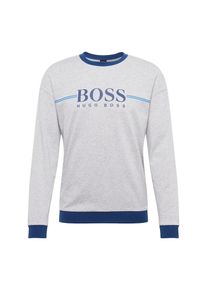 BOSS, Herren Sweatshirt 'Authentic Sweatshirt 101211', Blau / Grau
