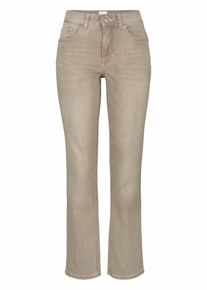 MAC, Damen Stretch-Jeans 'Melanie', Dunkelbeige