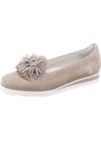 Gerry Weber, Damen Slipper 'Mia', Greige / Weiß